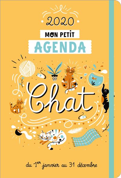 Mon petit agenda Chat 2020
