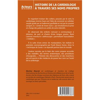 Histoire de la cardiologie à travers ses noms propres