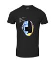 Tee shirt Daft Punk Ram Helmets unisexe Noir Taille L Exclusivité Fnac