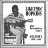 LIGHTNIN  HOPKINS 1950 - 1961
