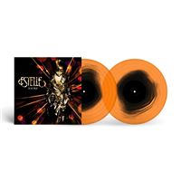 Shine Vinyle Orange Transparent Et Noir Opaque