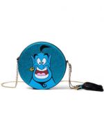 DISNEY-ALADDIN GENIE ROUND GLITTER SHOULERBAG