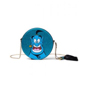 DISNEY-ALADDIN GENIE ROUND GLITTER SHOULERBAG