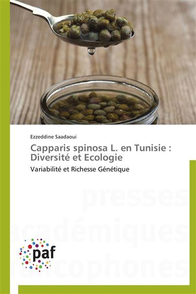 Capparis spinosa l. en tunisie  diversite et ecologie
