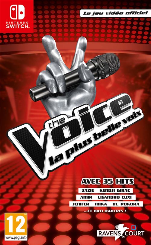 The Voice La plus belle voix Le jeu vidéo officiel 2019 Nintendo Switch