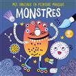 Mes tableaux en peinture magique  - monstres