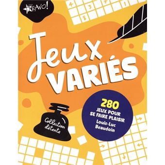 Collection détente - Jeux variés