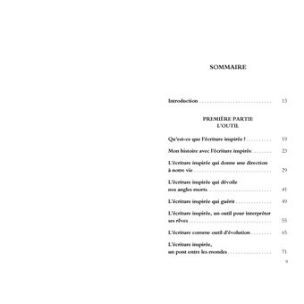 Le guide de l'écriture inspirée