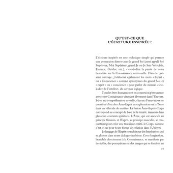 Le guide de l'écriture inspirée