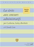 Les écrits aux concours administratifs