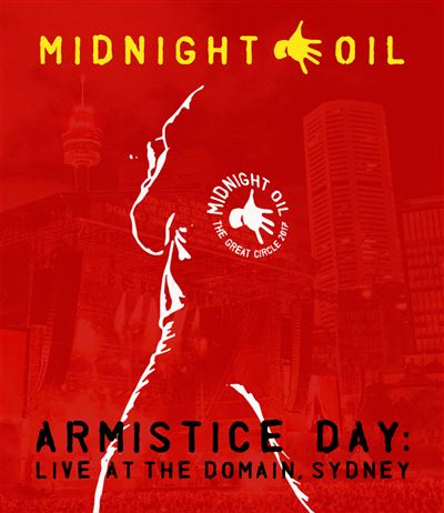 Armistice Day Live at the Domain Sydney Blu-ray