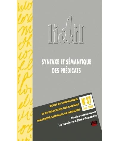 Syntaxe et sémantique des prédicats