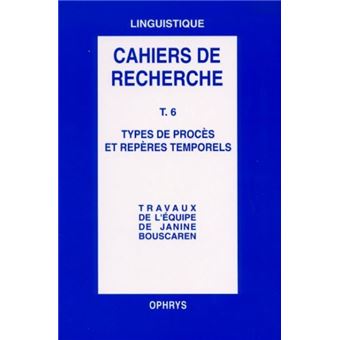 Travaux de l'équipe de Janine Bouscaren