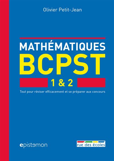 Mathématiques, BCPST 1 et 2