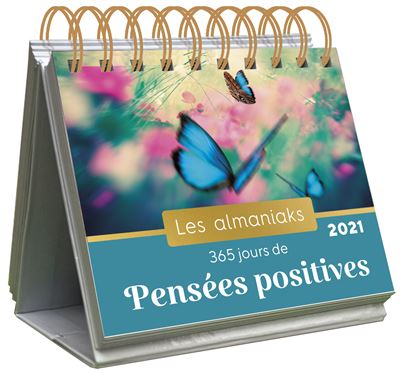 Almaniak 365 jours de pensées positives 2023 - Calendrier 1 citation par  jour - Cécile Neuville