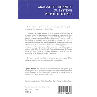 Analyse des données du système prostitutionnel