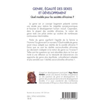 Genre, égalité des sexes et développement