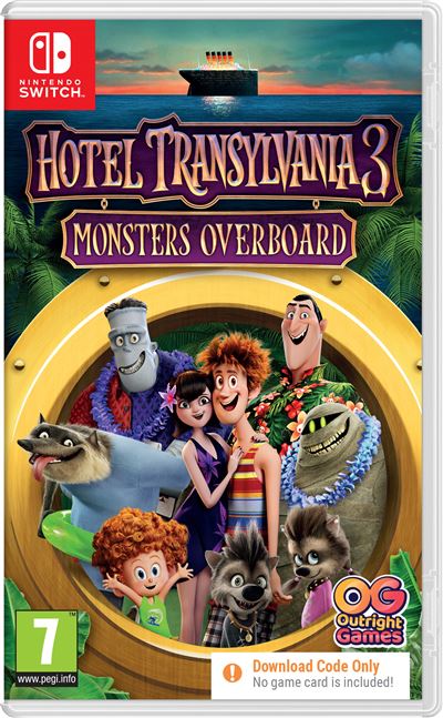 Hotel Transylvania 3: Monsters Overboard Code Nintendo Switch - FR/NL
