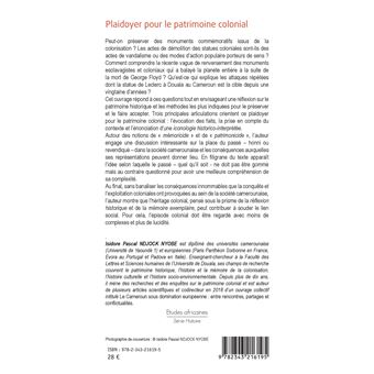 Plaidoyer pour le patrimoine colonial