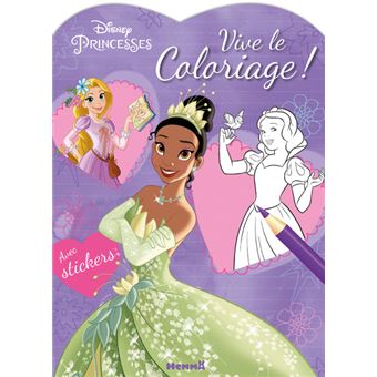 Disney Princesses Disney Princesses Vive Le Coloriage Blanche Neige Et Tiana Collectif Broche Achat Livre Fnac