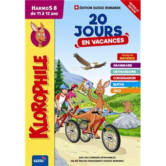 20 jours en vacances HarmoS 8 éditions 2021