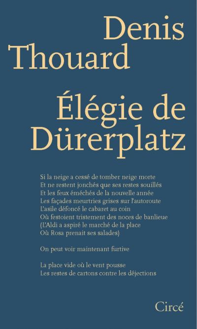 Elegie de durerplatz