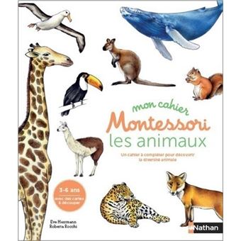 Mon cahier Montessori - Les animaux des continents
