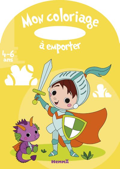 Mon coloriage à emporter : Chevalier