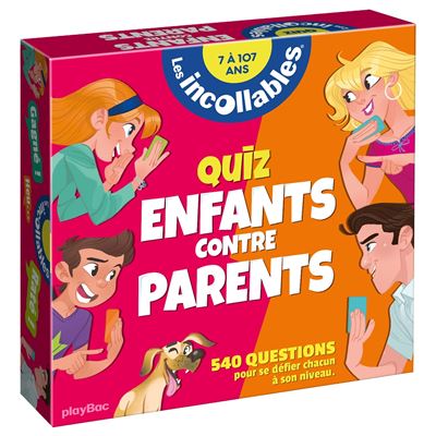 Boîte Quiz - Incollables Famille