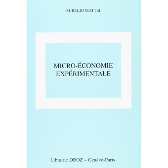 Micro économie expérimentale