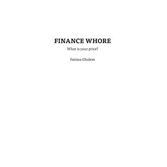 FinanceWhore