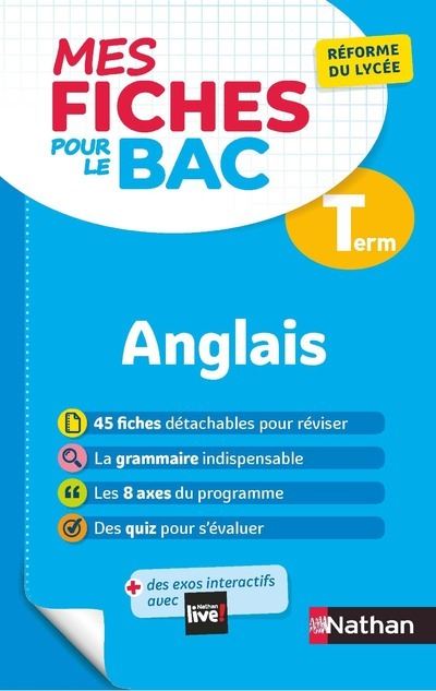 Mes Fiches pour le BAC Anglais Terminale