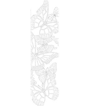Mes marque-pages à peindre Papillons féériques