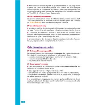 Objectif CRPE - 100 fiches efficaces pour bien réviser  -  Arts, épreuve écrite d'admissibilité