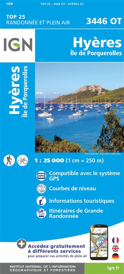 Hyeres Ile De Porquerolles T3446 Collectif Achat Livre Fnac