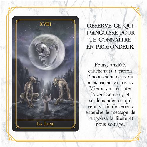 Nouveau Tarot Tarot Des Rêves Interdits Carte Tarot Jeu de Tarot