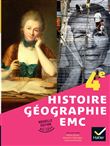 Histoire-Géographie-EMC 4e - Ed 2022 - Livre élève