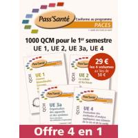 Pack 4 ex masson qcm paces semestre 1
