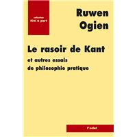 Le rasoir de kant