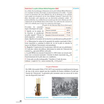 Exos Résolus Spécialité Physique Chimie Terminale