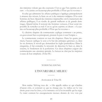 Les Quatre Livres : La Grande étude, L'Invariable milieu, Entretiens, Meng Tzeu