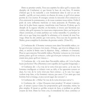 Les Quatre Livres : La Grande étude, L'Invariable milieu, Entretiens, Meng Tzeu