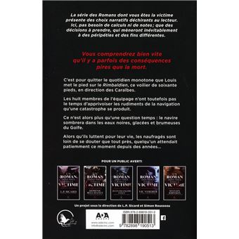 Un roman dont vous êtes la victime - L'ocean à le gout du sang