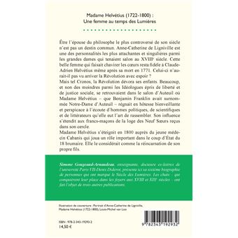 Madame Helvétius (1722-1800)