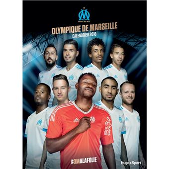 Calendrier mural Olympique de Marseille 2018 - broché - Collectif
