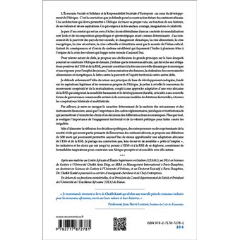 Économie sociale et solidaire et responsabilité sociétale d’entreprise