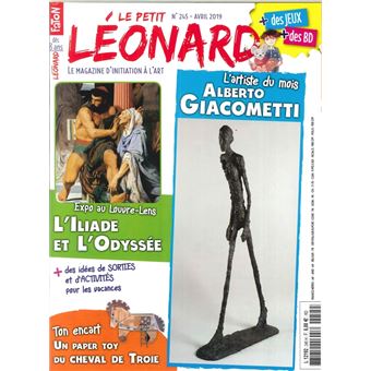 Le Petit Léonard N°245 - Alberto Giacometti - avril 2019