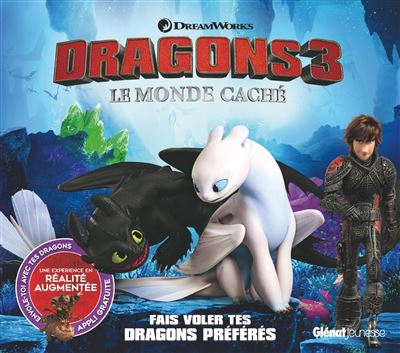 Dragons 3 en réalité augmentée -  Collectif - cartonné