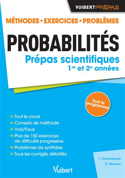Probabilités - Classes préparatoires scientifiques - Roger Mansuy - broché