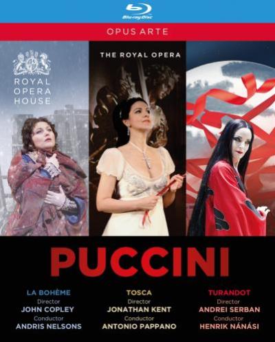 La bohème Tosca Turandot Blu-ray